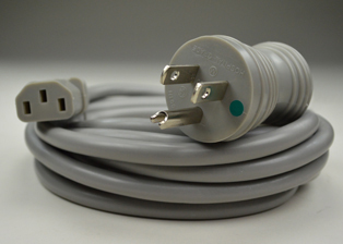 Hospital Grade NEMA 5-15 to C-13 Hospital Grade Power Cords